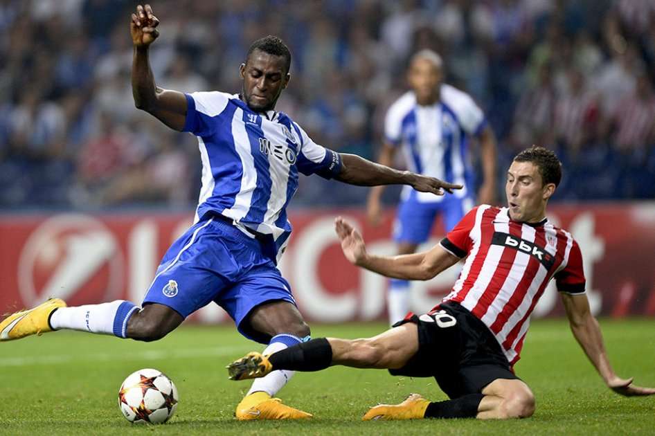 Jackson Martínez, delantero del Oporto de Portugal.//AFP