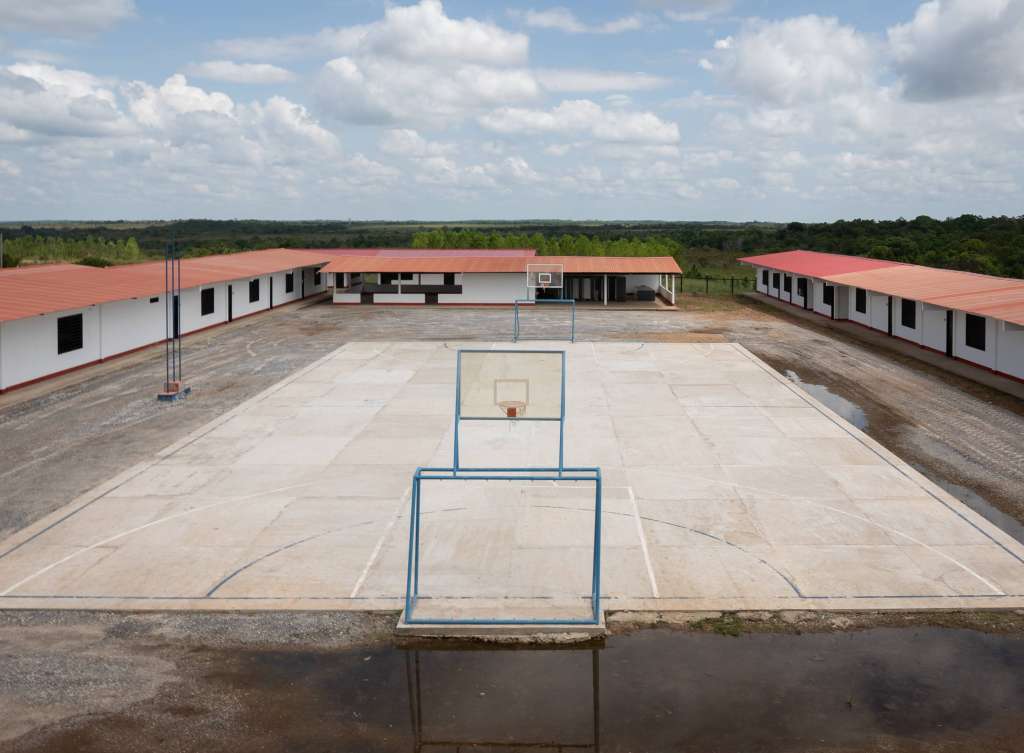 El colegio agroecológico, ubicado en la vereda El Triunfo, fue construido hace casi un año.