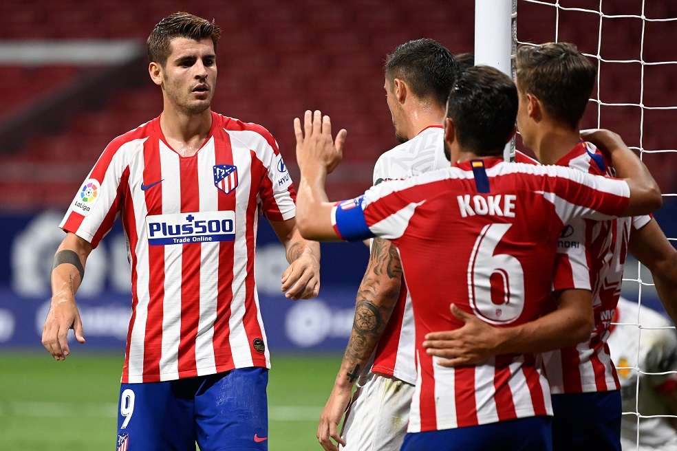 De los siete partidos disputados desde el regreso del campeonato español, los 'colchoneros' cosechan dos empates y cinco victorias.