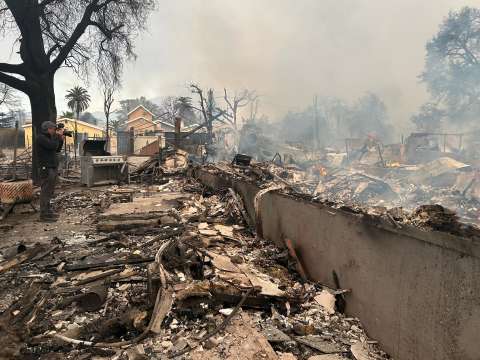 Conseguir un techo, el desafío de migrantes afectados por incendios de Los Ángeles