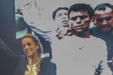 Lilian Tintori presentó en Bogotá el libro "Preso pero Libre", escrito por Leopoldo López