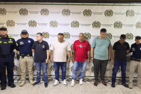 Capturan cinco presuntos integrantes de red de trata que operaba entre Medellín y Europa