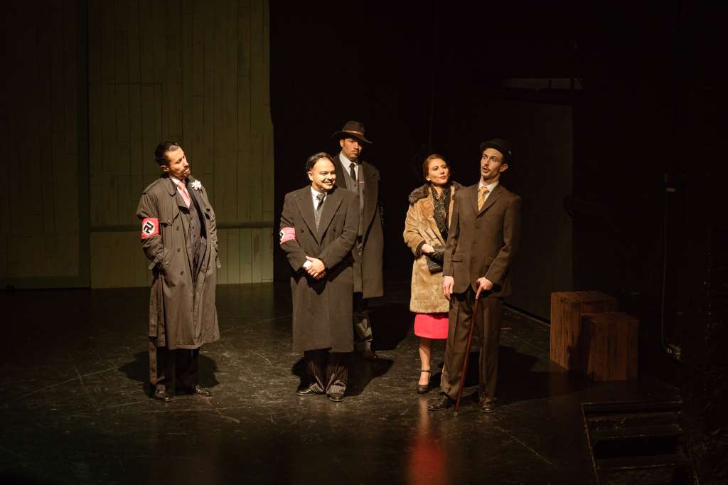 "La evitable ascensión de Arturo Ui" se presenta los viernes y sábados a las 8:00 p.m. en la sede Chapinero del Teatro Libre.