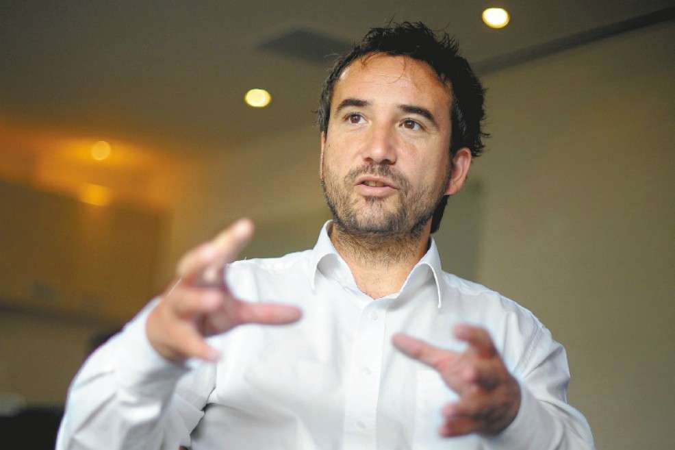 Mischa Dohler, orador en el Congreso Internacional de Espectro./ Cristian Garavito - El Espectador
