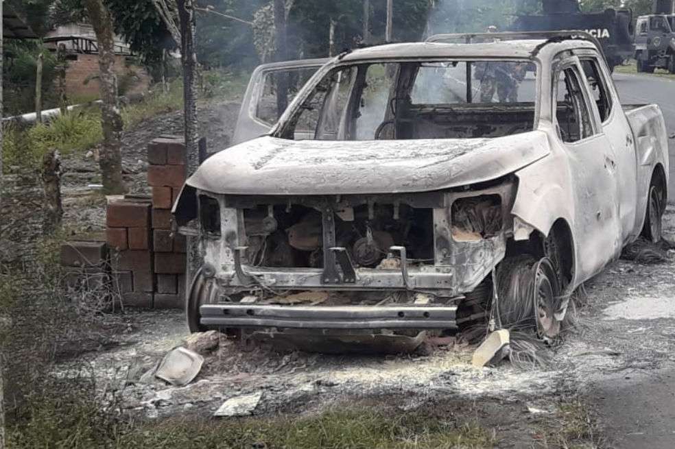 Los tres funcionarios del CTI estaban en el municipio de Guayacana (Nariño). / Cortesía