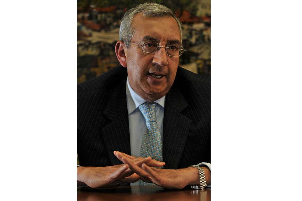 Francisco Estupiñán, presidente de la Bolsa Mercantil de Colombia. / Archivo