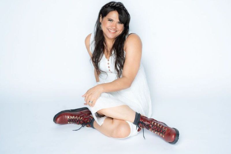 Natasha Pérez ha trabajado también en radio y teatro. / Archivo particular