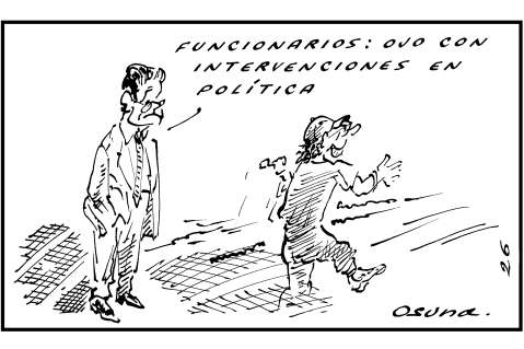 Procurador excluyendo al presidente