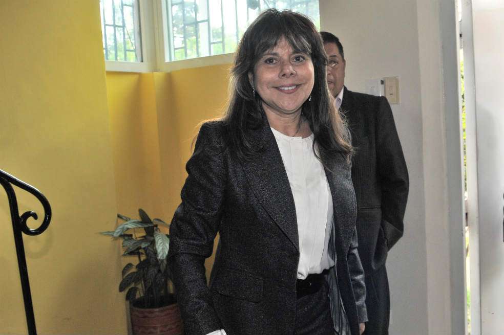 Mariela Barragán viuda de Bernardo Jaramillo, candidato presidencial asesinado de la UP