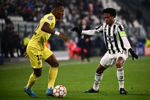 Cuadrado, eliminado de la Champions: Juventus fue goleado por Villarreal