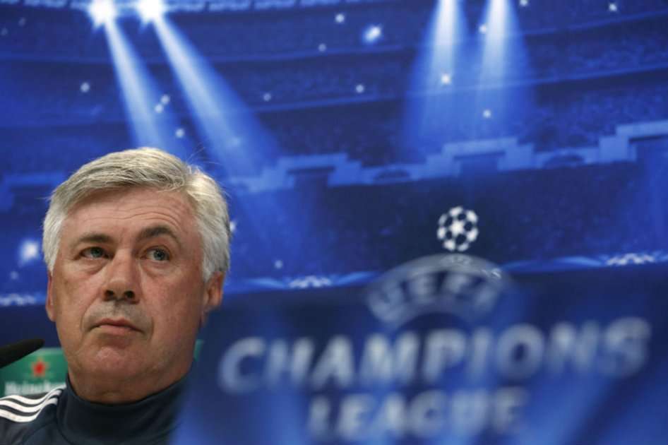 Carlo Ancelotti, entrenador del Real Madrid. Foto: AFP
