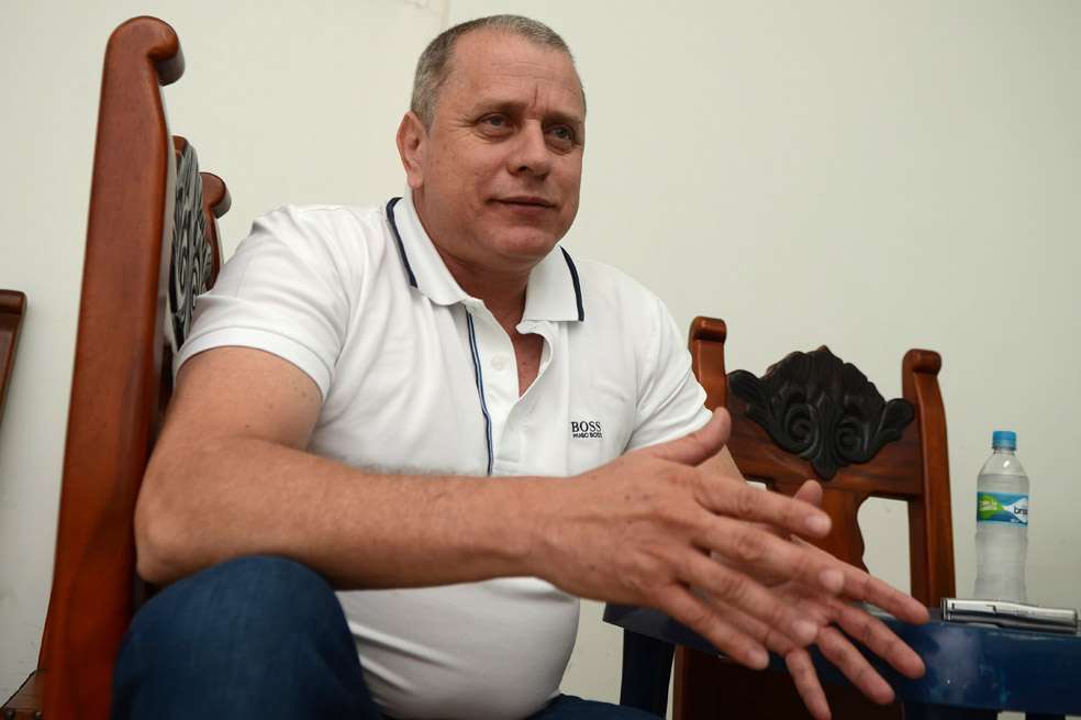 Rodrigo Pérez Alzate, exjefe del bloque Central Bolívar de las autodefensas. / Luis Benavides