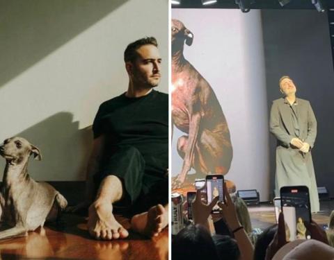 Jesús Navarro lloró en pleno concierto por la muerte de su perrito: emotivo video