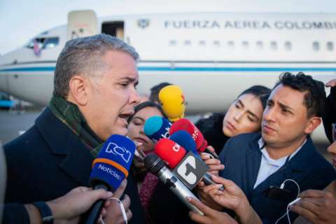 “Frente a la calumnia, resultados”: Duque a Sergio Jaramillo