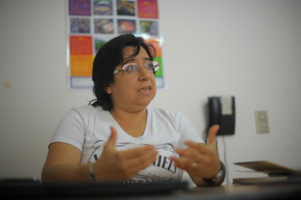 Judith Maldonado es una de las veedoras del Acuerdo de paz en el Congreso designada por las Farc. / Cristian Garavito