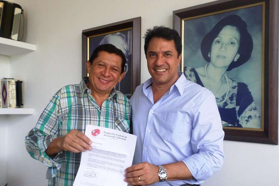 Emiliano Zuleta y Rodolfo Molina Araujo. / Cortesía Cherlis Gámes