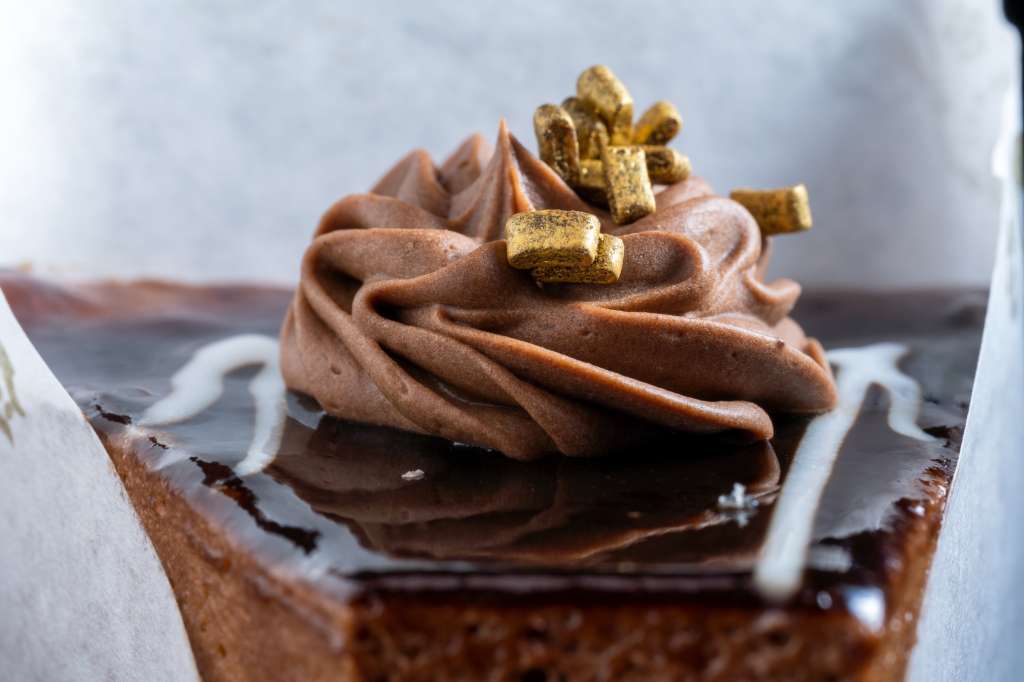 Crema pastelera de chocolate