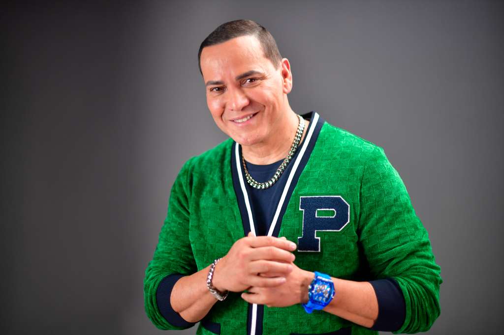 Cantante de Salsa durante entrevista para El Espectador