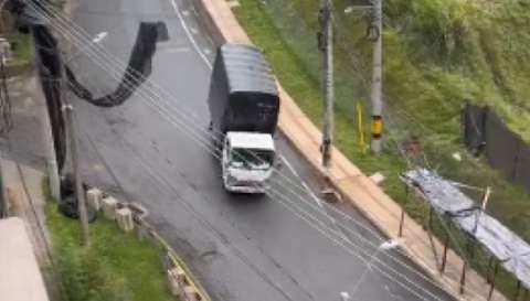 Habló conductor de camión accidentado en loma “Sube o no sube” de Sabaneta