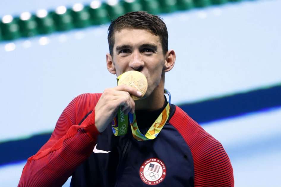 Michael Phelps nadador estadounidense. Foto: AFP