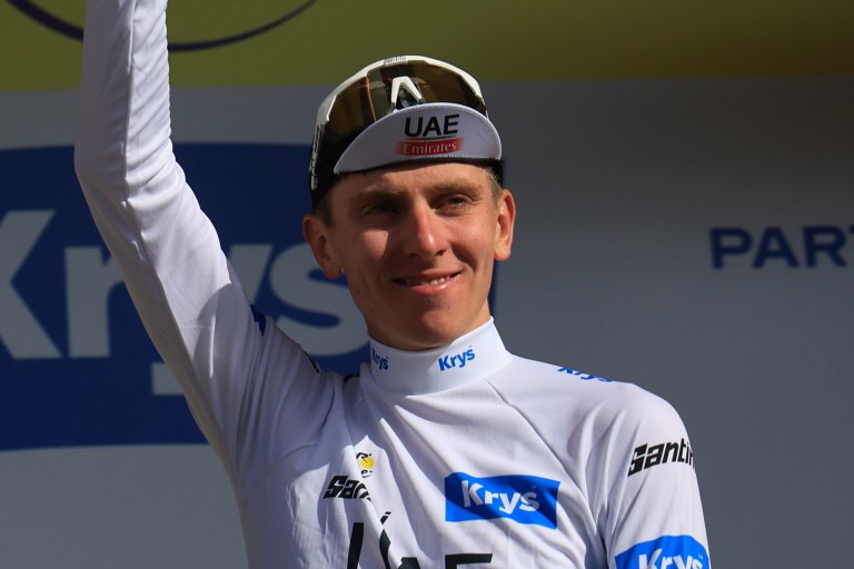 Todos los focos están en Tadej Pogacar y su debut en la Strade Bianche