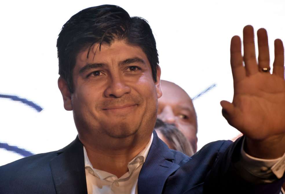 Las cosas no van a ser sencillas para Carlos Alvarado, el nuevo mandatario de Costa Rica. / Foto: AFP