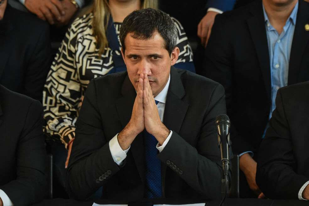 La oposición que lidera Juan Guaidó Márquez y el G4, no termina de limar sus diferencias internas. / AFP