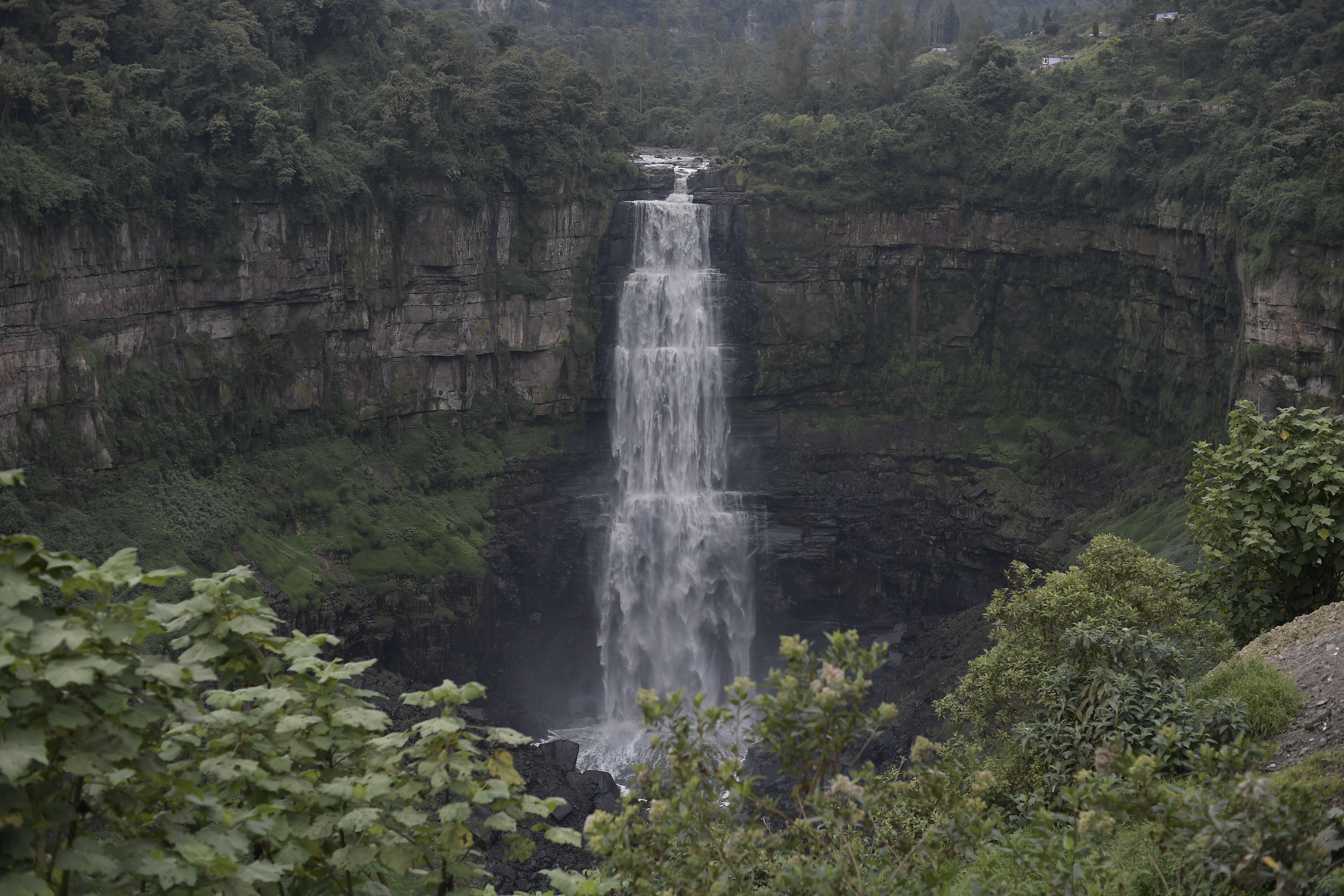 Cascada natural ubicada en el municipio de Soacha, Cundinamarca.