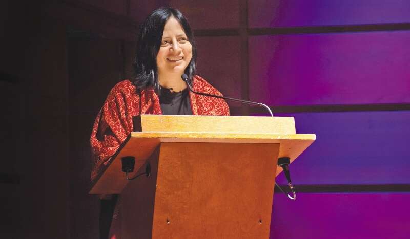 La Secretaria de Planeación, Adriana Córdoba, entregó el Plan de Desarrollo al Concejo el pasado 30 de abril. / Cortesía