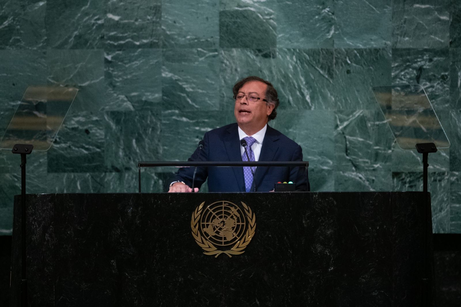Según el presidente, la lucha contra las drogas ha destruido ecosistemas.