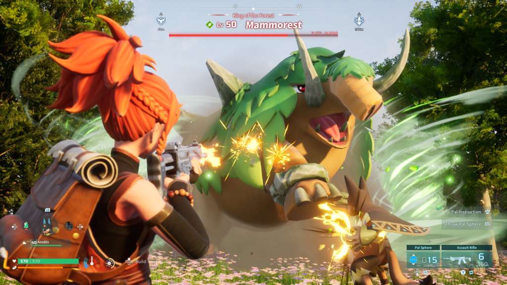 Palworld ha sido apodado "el Pokémon con armas" gracias a su jugabilidad de recolectar criatura, allí llamadas Pals.