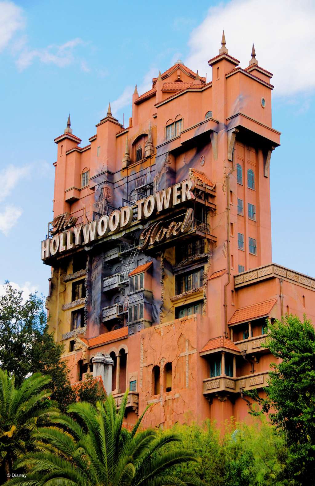 Torre del Terror, el ícono de Hollywood Studios.
