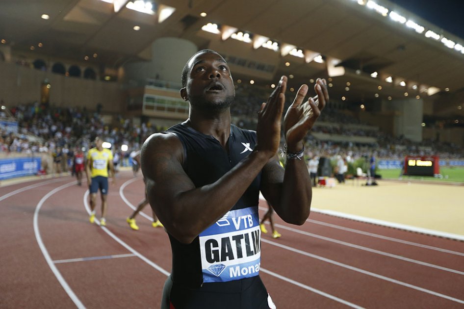 Justin Gatlin / Foto: AFP