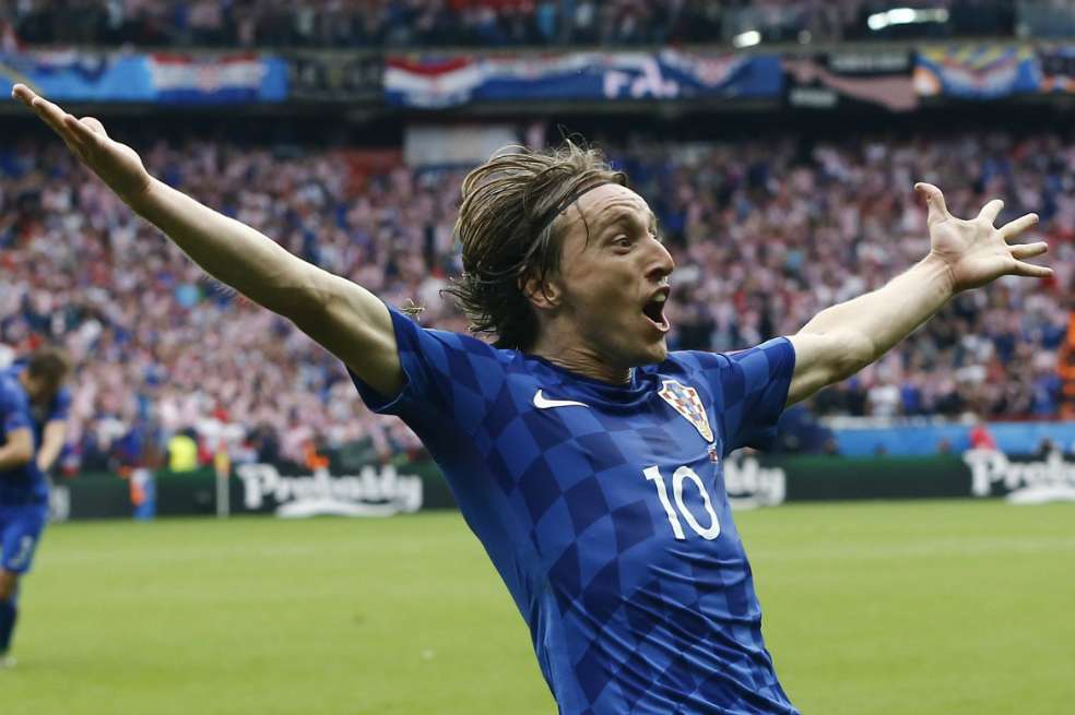 Luka Modric, uno de los referentes del Real Madrid y la selección croata de fútbol. / EFE