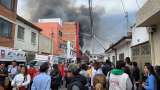 Bomberos atienden un incendio en inmueble del barrio Colombia