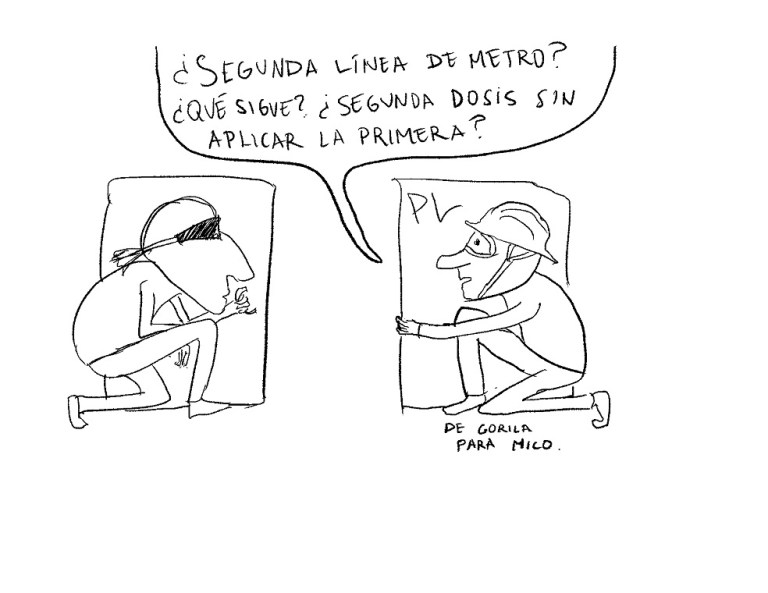 ¿Segunda línea de metro? Por Gorila