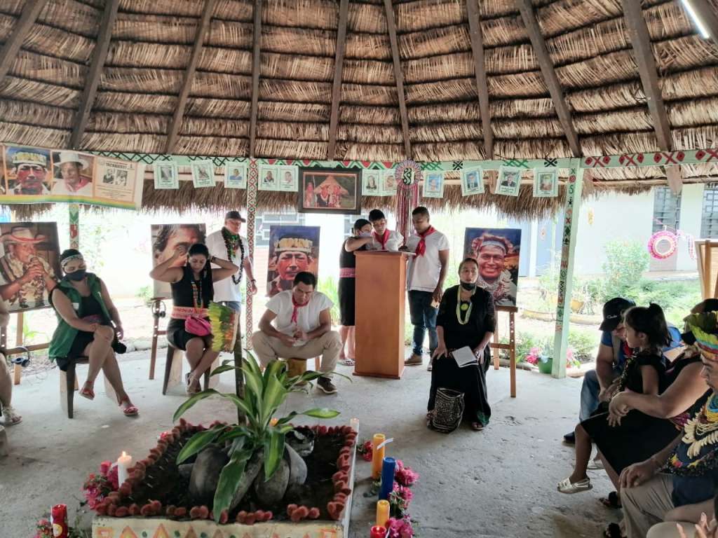 Ceremonia pueblo inga.