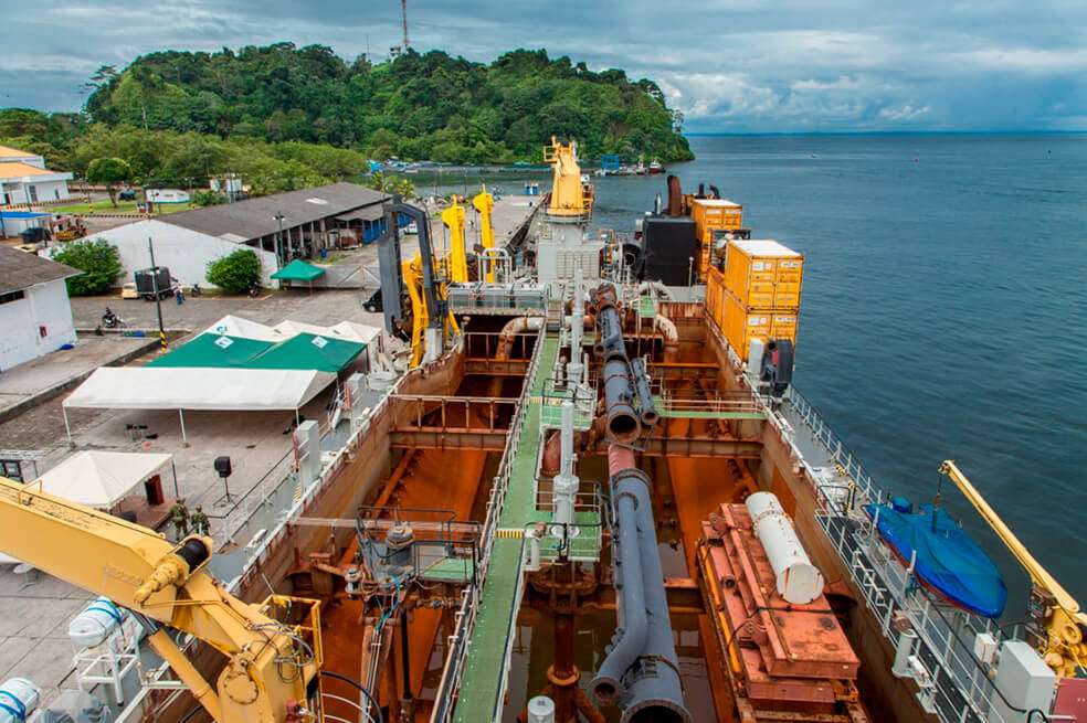 El dragado de profundización del canal de acceso al puerto de Tumaco requiere una inversión que supera los $3.350 millones. / Cortesía - Invías