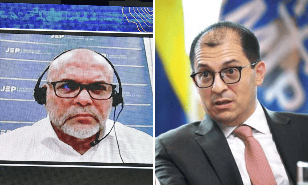 Salvatore Mancuso y Francisco Barbosa