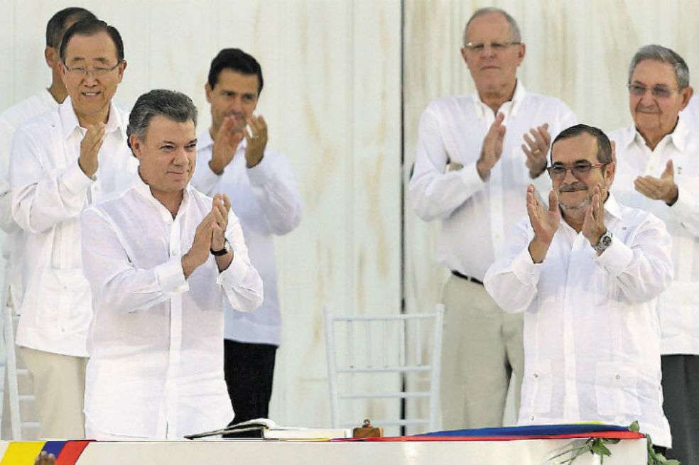 En septiembre de 2016 se firmó el Acuerdo de Paz de Cartagena. / El Espectador
