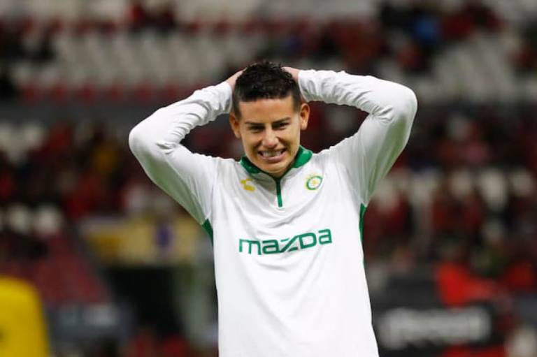 James Rodríguez no jugó en la victoria de León sobre Mazatlán