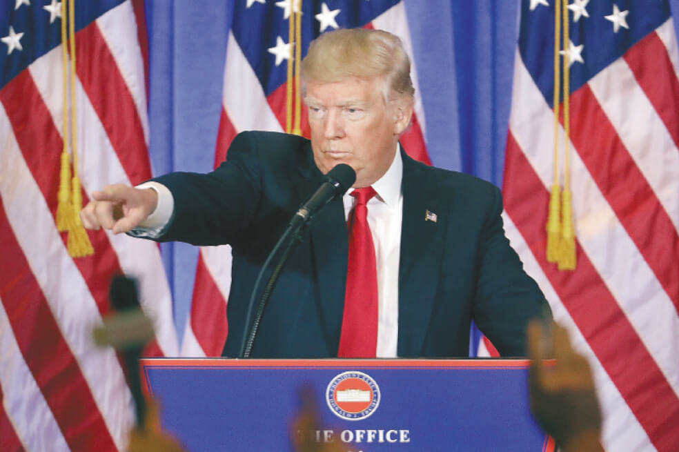 Donald Trump, presidente de Estados Unidos. / AFP
