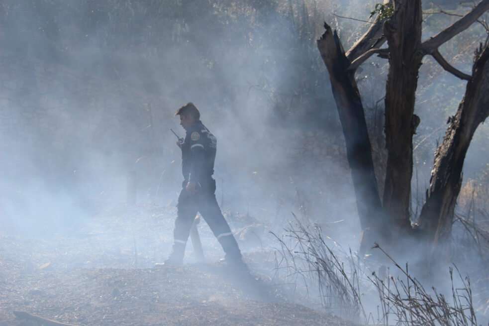 Según Gestión de Riesgos de Desastres, la conflagración habría sido provocada por manos humanas. / Cuerpo de Bomberos de Cali