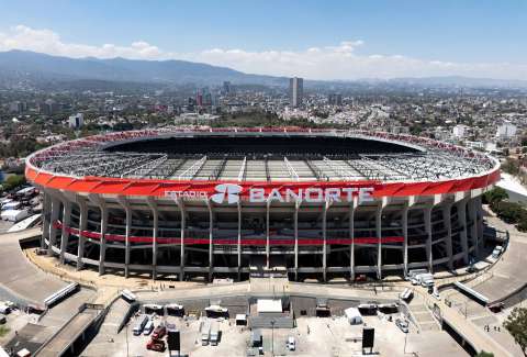 El Estadio Azteca apura el paso para llegar a su tercer acto 