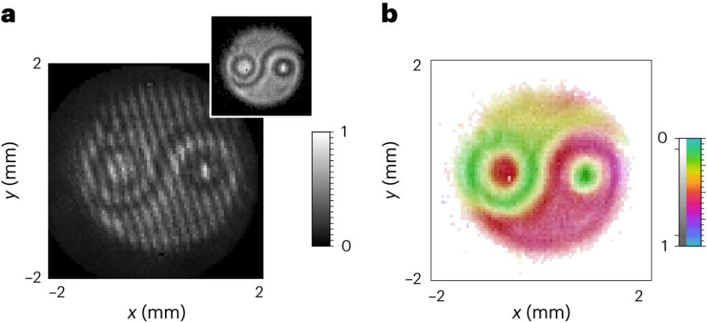 Los investigadores crearon un sistema de alta tecnología para tomar las fotografías, algo que reduce sustancialmente el tiempo que se tardan en observar el entrelazamiento.