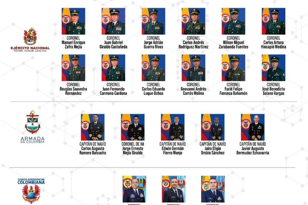 Estos son los militares que fueron seleccionados para el curso de ascenso en 2026
