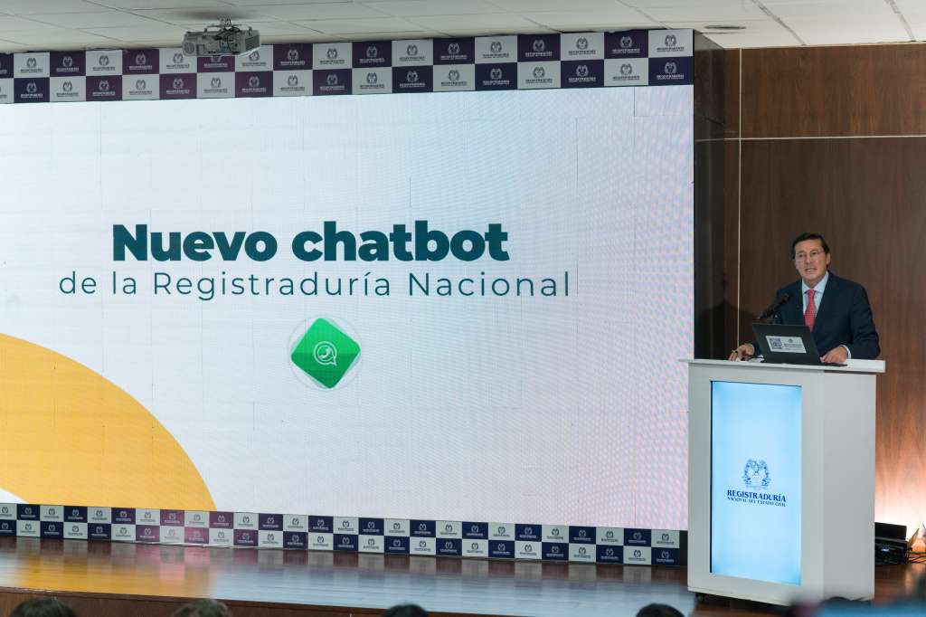El registrador nacional Hernán Penagos.
