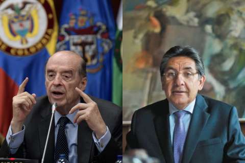 Nuevo choque entre canciller Leyva y Néstor Humberto Martínez por caso Santrich