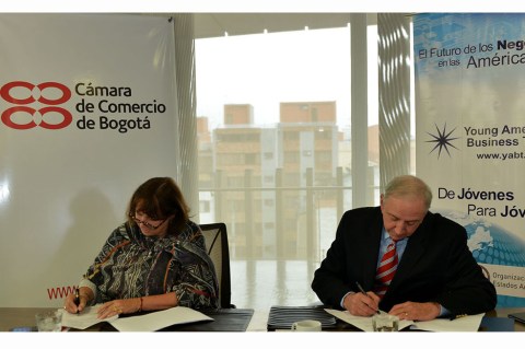 Cámara de Comercio firma alianza internacional para el emprendimiento local