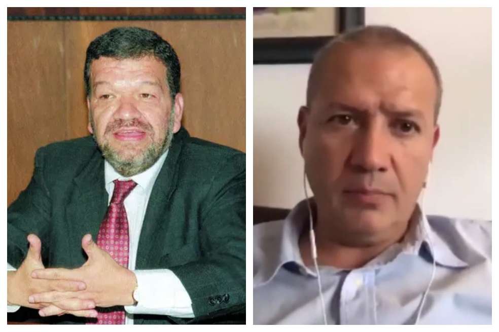 Jesús Antonio Bejarano, a la izquierda, fue asesinado el 15 de septiembre de 1999 al interior del campus de la Universidad Nacional.